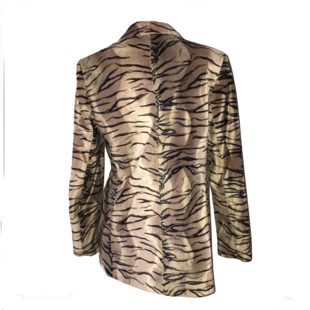 Harve Benard New Tiger Print Blazer, NWOT - Picture 3 of 6
